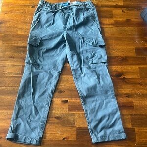 Old Navy Blue Casual Cargo Pants with Drawstring Waist